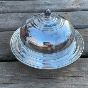 Vintage Birks Regency Covered Dish 2 piece